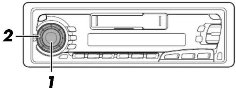 JVC KSFX650R - Geluid aanpassen - 1
