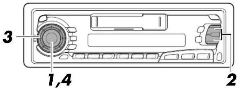 JVC KSFX650R - Basisprocedure - 1