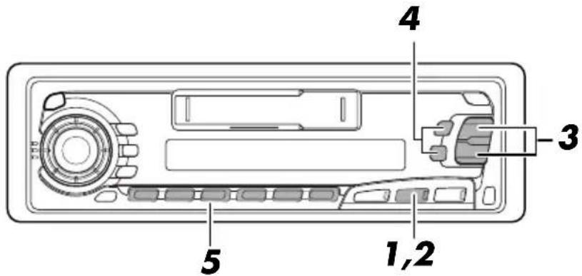 JVC KSFX650R - Storing DAB services in memory - 1