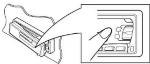 JVC KSFX650R - How to attach the control panel - 2
