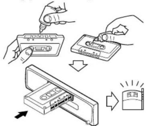 JVC KSFX650R - Koppen reinigen - 1