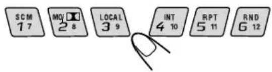 JVC KSLX200R - Select the number (1 - 6) for the preset station you want. - 1