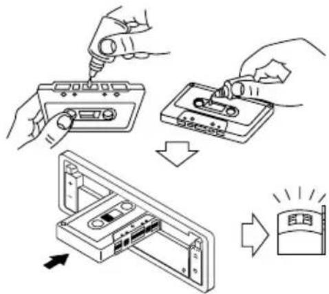 JVC KSLX200R - Zum Reinigen der Tonköpfe - 1