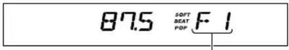 JVC KSLX200R - Wählen Sie das Band (FM1–3, AM). - 2
