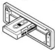 JVC KSLX200R - Insert a cassette into the cassette compartment. - 1
