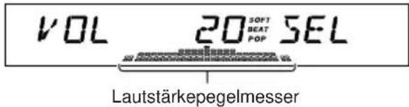 JVC KSLX200R - Die Lautstärke einstellen. - 2