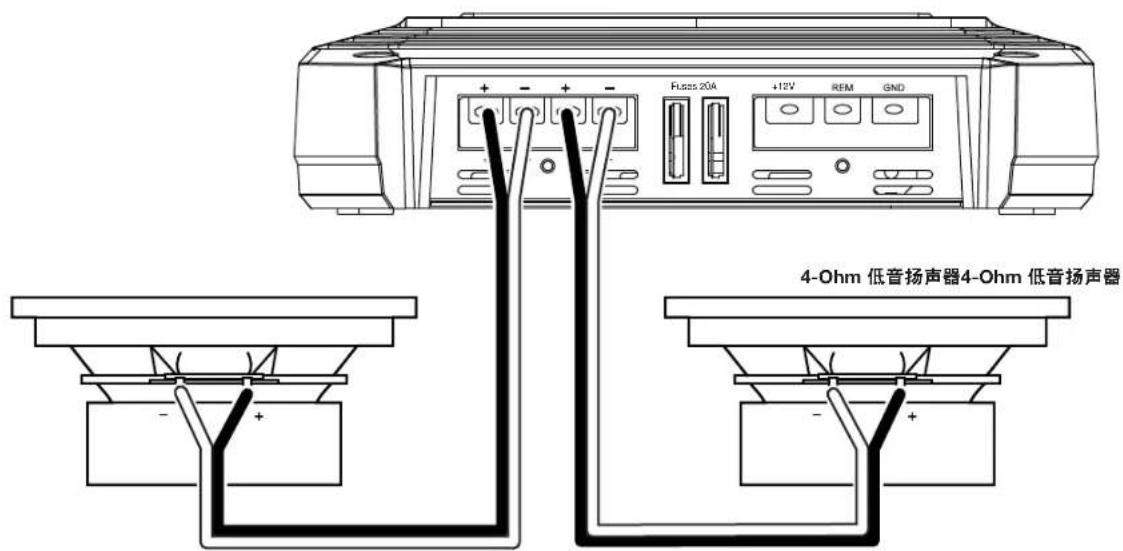 JBL GXA3001 - GX-A3001扬声器连接 - 1