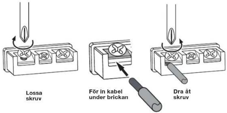 JBL GXA3001 - ANVANDA KONTAKTERNA - 1