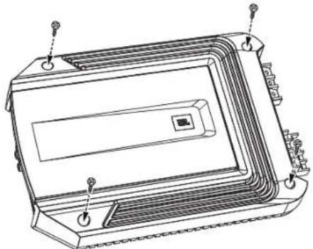 JBL GXA3001 - AMPLIFIKATORUN MONTE EDILMESI - 1
