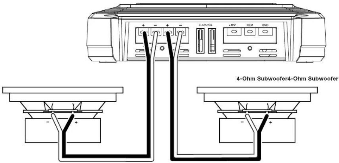 JBL GXA3001 - GX-A3001 SPEAKER CONNECTIONS - 1