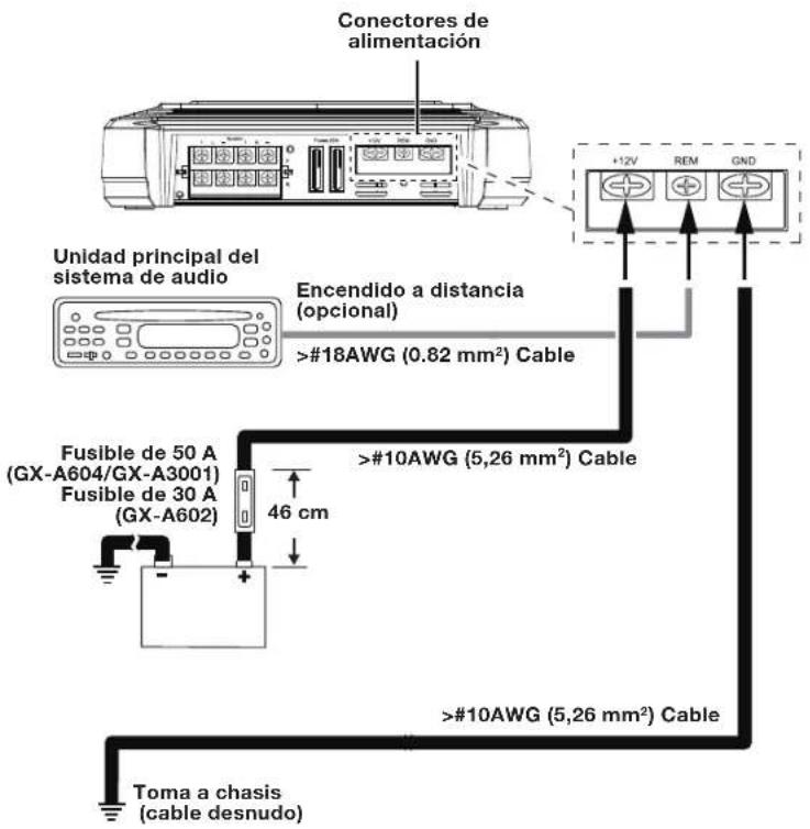 JBL GXA3001 - CONEXION DE ALIMENTACION (12 V) - 1