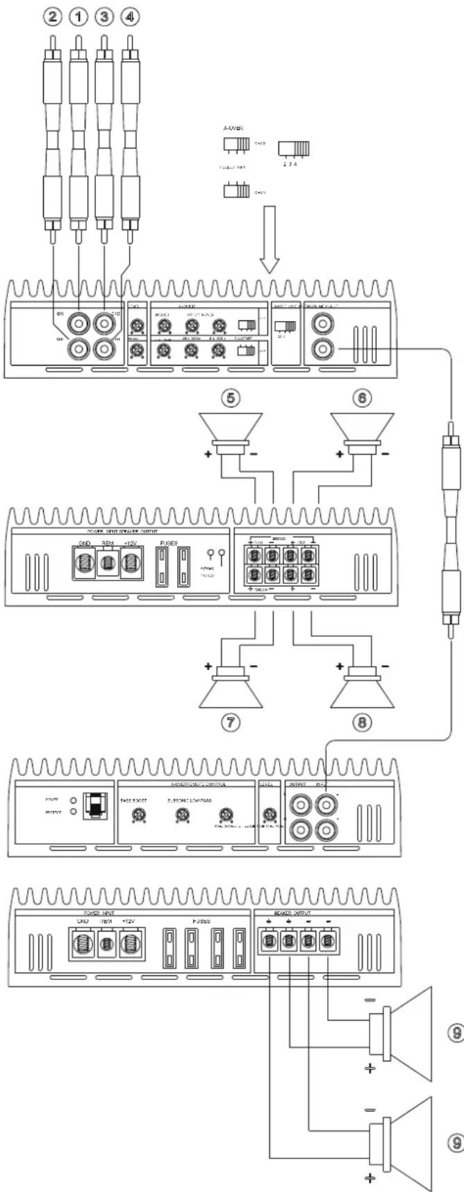 MAGNAT Black Core Four Ltd - 图5 2チんルモ一D - 9