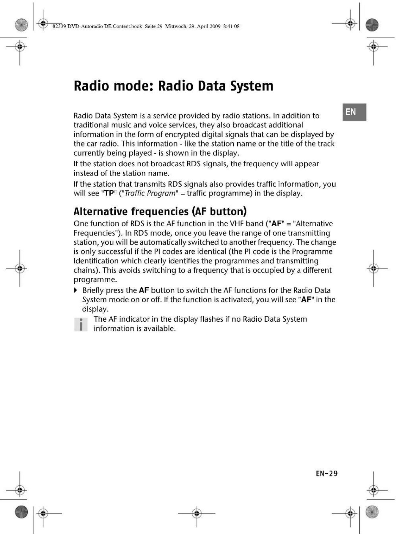 MEDION P 62010 - Running through stored stations - 1