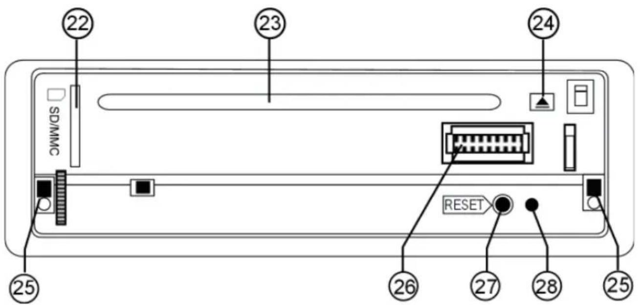 MEDION MD 83328 LIFE P62025 - Hinter dem Bedienteil - 1