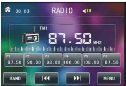 LENCO CS470DVD - Utilisation de la radio - 1