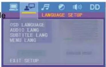 LENCO CS470DVD - OSD LANGUAGE - 1