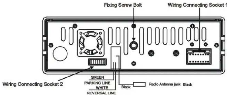 LENCO CS470DVD - Wires Connection Description - 1