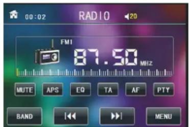 LENCO CS470DVD - En el modo RADIO: - 1