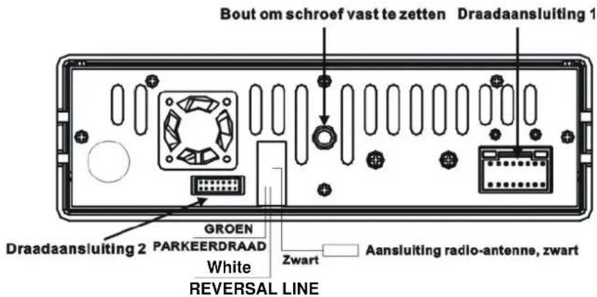 LENCO CS470DVD - Beschrijving aansluiting draden - 1