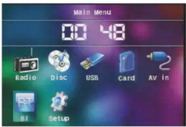 LENCO CS470DVD - De functiemodus selecteren - 1