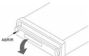 LENCO CS351 - Para extraer el panel frontal - 1