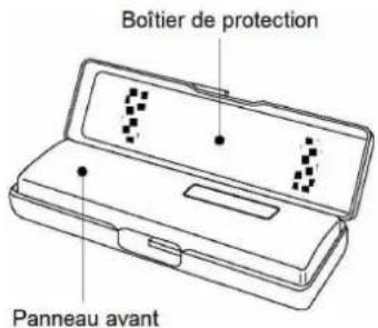 LENCO CS351 - Pour détacher le panneau avant - 3