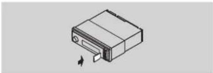 BLAUPUNKT Caracas 2010 U - Cargar una tarjeta SD/MMC - 1