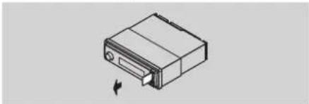 BLAUPUNKT Caracas 2010 U - Take out SD/MMC Card - 1