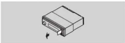 BLAUPUNKT Caracas 2010 U - Extraer una tarjeta SD/MMC - 1
