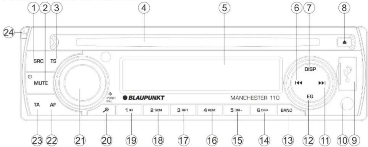 BLAUPUNKT Manchester 110 - AM - 1