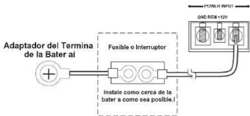 JENSEN Power 760.4 - Terminal de Potencia (+12V/B+) - 1
