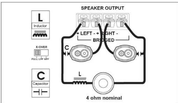 JENSEN Power 760.4 - Speaker Wiring - 6