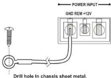 JENSEN Power 760.4 - Ground Terminal (GND) - 1