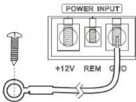 JENSEN Power 400.2 - Borne à terre (GND) - 1