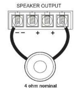 JENSEN Power 400.2 - Speaker Wiring - 2