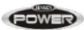 JENSEN Power 400.2 - Salida de Potencia RMS @ 1% THD+N, 14.4VDC - 1