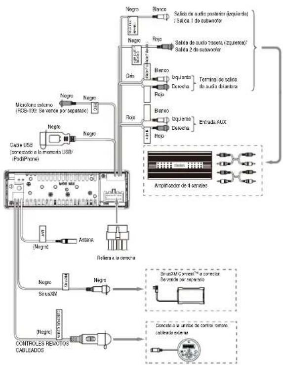 CLARION M303 - Desarmado de la unidad - 4