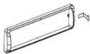 CLARION M303 - Disassemble trim ring - 1