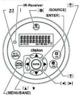 CLARION M303 - Note: - 1