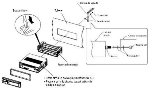 CLARION M303 - Desarmado de la unidad - 2