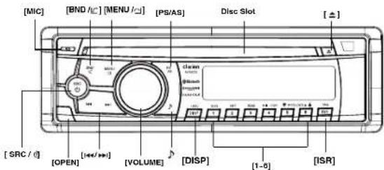 CLARION M303 - CONTROLS - 1