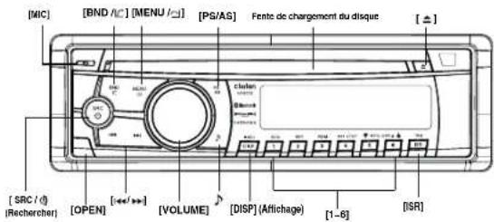 CLARION M303 - COMMANDES - 1
