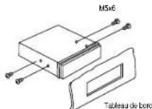 CLARION M303 - Installation de l'appareil - 2