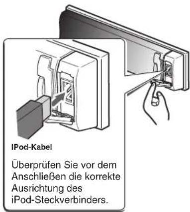 CLARION DXZ588RUSB - Wahl des iPod-Modus - 1
