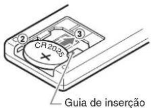 CLARION DXZ588RUSB - Colocação da pilha - 1