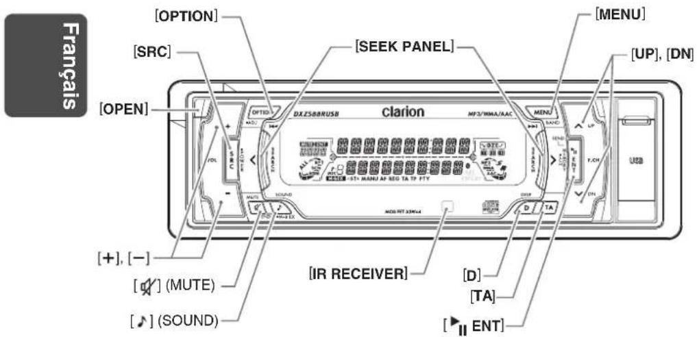 CLARION DXZ588RUSB - Nettoyage - 4