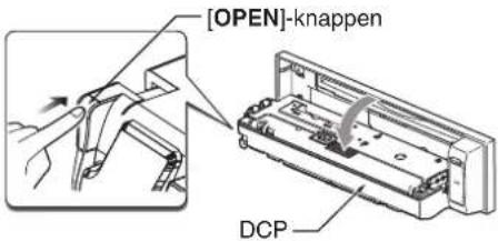 CLARION DXZ588RUSB - Borttagning av DCP - 1