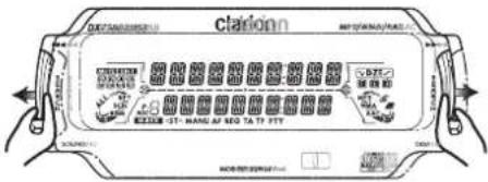 CLARION DXZ588RUSB - [SEEK PANEL] - 1