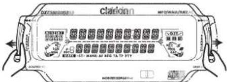 CLARION DXZ588RUSB - [SEEK PANEL] - 1
