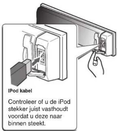 CLARION DXZ588RUSB - Kiezen van de iPod als ingangsbron - 1